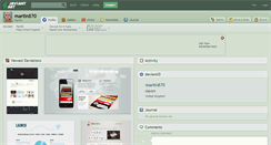 Desktop Screenshot of martin870.deviantart.com