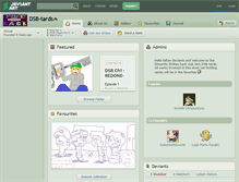 Tablet Screenshot of dsb-tards.deviantart.com