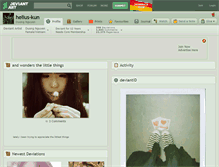 Tablet Screenshot of helius-kun.deviantart.com