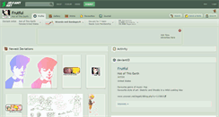 Desktop Screenshot of frutful.deviantart.com