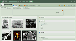 Desktop Screenshot of gatoenlaluna.deviantart.com