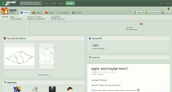 Desktop Screenshot of npplz.deviantart.com