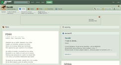 Desktop Screenshot of decidir.deviantart.com