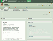 Tablet Screenshot of decidir.deviantart.com