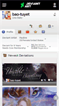 Mobile Screenshot of bao-tuyet.deviantart.com