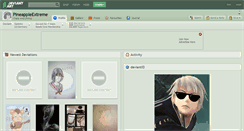 Desktop Screenshot of pineappleextreme.deviantart.com