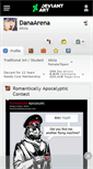 Mobile Screenshot of danaarena.deviantart.com