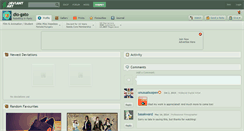 Desktop Screenshot of dio-gato.deviantart.com