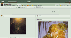 Desktop Screenshot of gerry-and-me.deviantart.com