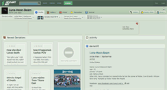 Desktop Screenshot of luna-moon-beam.deviantart.com
