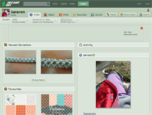 Tablet Screenshot of isarawen.deviantart.com
