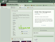 Tablet Screenshot of evil-warriors-club.deviantart.com