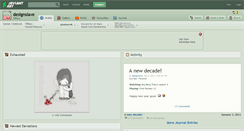 Desktop Screenshot of designslave.deviantart.com
