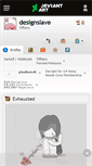Mobile Screenshot of designslave.deviantart.com