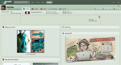Desktop Screenshot of melzika.deviantart.com