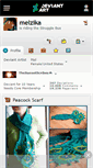 Mobile Screenshot of melzika.deviantart.com