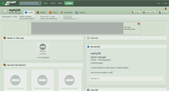 Desktop Screenshot of martyuk.deviantart.com
