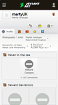 Mobile Screenshot of martyuk.deviantart.com