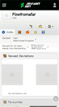 Mobile Screenshot of finefromafar.deviantart.com