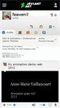 Mobile Screenshot of feawen.deviantart.com