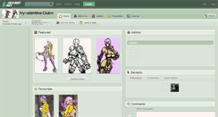 Desktop Screenshot of ivy-valentine-club.deviantart.com