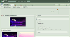 Desktop Screenshot of jonmusk.deviantart.com
