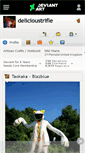 Mobile Screenshot of delicioustrifle.deviantart.com