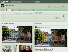 Tablet Screenshot of emersongirl.deviantart.com