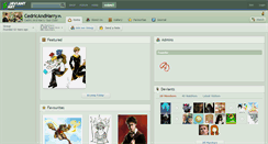 Desktop Screenshot of cedricandharry.deviantart.com