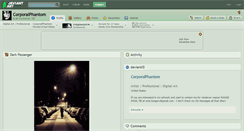 Desktop Screenshot of corporalphantom.deviantart.com