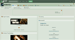 Desktop Screenshot of designerfox.deviantart.com