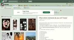 Desktop Screenshot of katzztar.deviantart.com