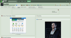 Desktop Screenshot of dun9000.deviantart.com