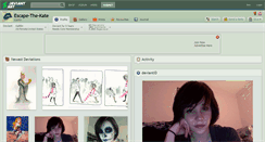 Desktop Screenshot of escape-the-kate.deviantart.com