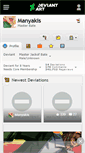Mobile Screenshot of manyakis.deviantart.com
