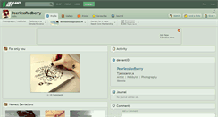 Desktop Screenshot of peerlessredberry.deviantart.com