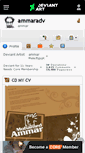 Mobile Screenshot of ammaradv.deviantart.com