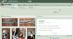 Desktop Screenshot of jester-rogue.deviantart.com