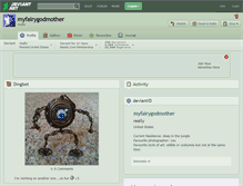 Tablet Screenshot of myfairygodmother.deviantart.com