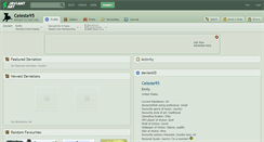 Desktop Screenshot of celeste95.deviantart.com