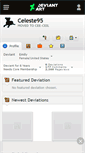 Mobile Screenshot of celeste95.deviantart.com