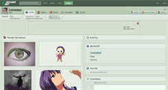 Desktop Screenshot of conrestor.deviantart.com