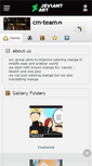 Mobile Screenshot of cm-team.deviantart.com