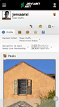 Mobile Screenshot of jensaarai.deviantart.com