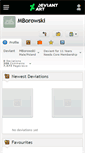 Mobile Screenshot of mborowski.deviantart.com