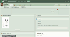 Desktop Screenshot of matsiko.deviantart.com