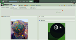 Desktop Screenshot of eightball-599.deviantart.com