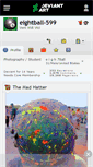 Mobile Screenshot of eightball-599.deviantart.com