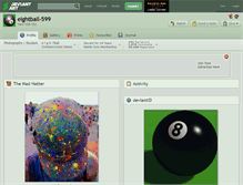 Tablet Screenshot of eightball-599.deviantart.com