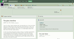 Desktop Screenshot of batbear.deviantart.com